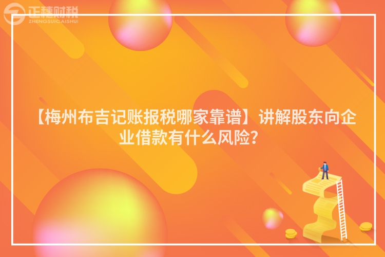 【梅州布吉記賬報(bào)稅哪家靠譜】講解股東向企業(yè)借款有什么風(fēng)險(xiǎn)？