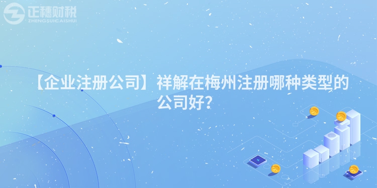 【企業(yè)注冊公司】祥解在梅州注冊哪種類型的公司好？