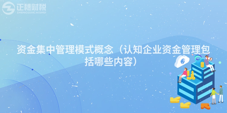 資金集中管理模式概念（認知企業(yè)資金管理包括哪些內(nèi)容）