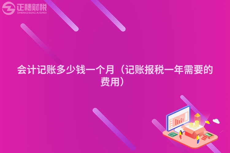 會計記賬多少錢一個月（記賬報稅一年需要的費用）